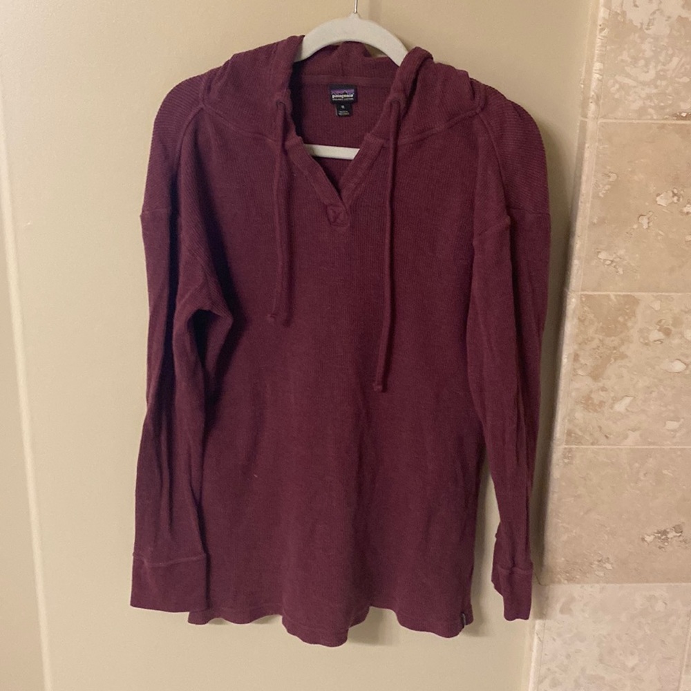 Womens Patagonia waffle sweater